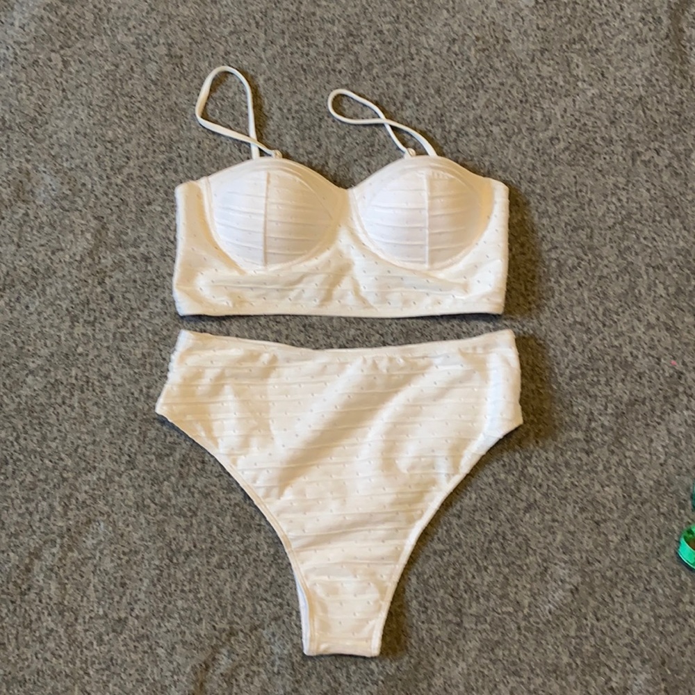 Shein White Bikini